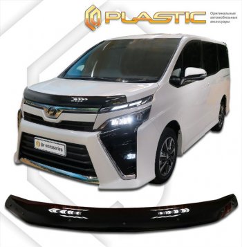 Дефлектор капота CA-Plastic Toyota Voxy минивэн R80 рестайлинг (2017-2021)