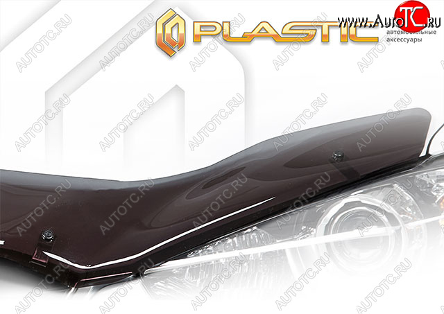2 199 р. Дефлектор капота (exclusive) Classic полупрозрачный CA Plastic на Toyota  Crown Royal Saloon 2012-2015  с доставкой в г. Кемерово