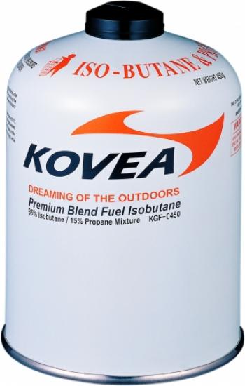 639 р. Баллон газовый резьбовой KOVEA Screw type gas 450 g KOVEA kgf-450  с доставкой в г. Кемерово. Увеличить фотографию 1