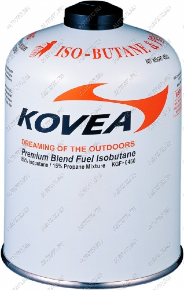 639 р. Баллон газовый резьбовой KOVEA Screw type gas 450 g KOVEA kgf-450  с доставкой в г. Кемерово