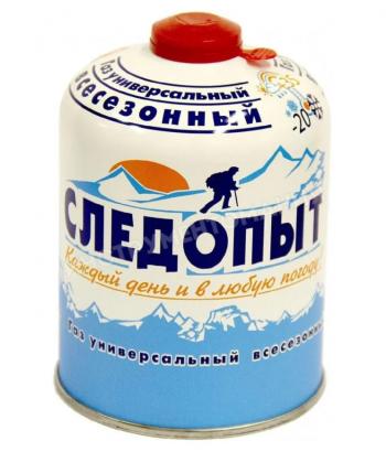 619 р. Баллон газовый резьбовой СЛЕДОПЫТ 450 гр., всесезонный СЛЕДОПЫТ pf-fg-450  с доставкой в г. Кемерово. Увеличить фотографию 1