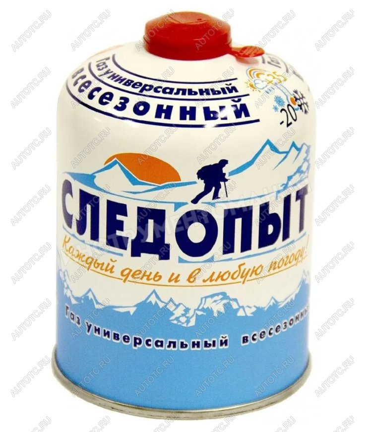 619 р. Баллон газовый резьбовой СЛЕДОПЫТ 450 гр., всесезонный СЛЕДОПЫТ pf-fg-450  с доставкой в г. Кемерово