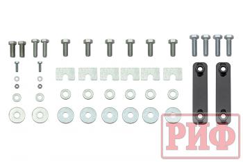 89 019 р. Бампер РИФ силовой задний Toyota Land Cruiser 76 2007+ с квадратом под фаркоп и фонарями РИФ rif076-21150  с доставкой в г. Кемерово. Увеличить фотографию 10