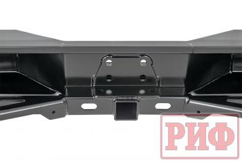 89 019 р. Бампер РИФ силовой задний Toyota Land Cruiser 76 2007+ с квадратом под фаркоп и фонарями РИФ rif076-21150  с доставкой в г. Кемерово. Увеличить фотографию 7