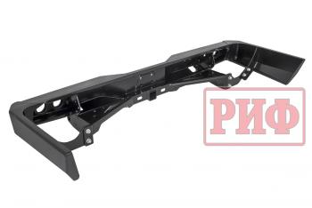 89 019 р. Бампер РИФ силовой задний Toyota Land Cruiser 76 2007+ с квадратом под фаркоп и фонарями РИФ rif076-21150  с доставкой в г. Кемерово. Увеличить фотографию 3