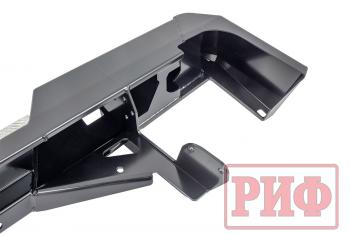 75 709 р. Бампер РИФ силовой задний Toyota Land Cruiser 78 2007+ с квадратом под фаркоп и фонарями РИФ rif078-21150  с доставкой в г. Кемерово. Увеличить фотографию 9