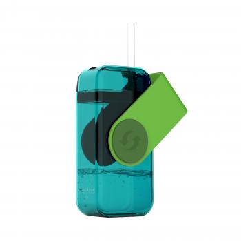 1 189 р. Бутылка JUICY DRINK, 290 мл, бирюзазеленый ASOBU jb300.04-green  с доставкой в г. Кемерово. Увеличить фотографию 2