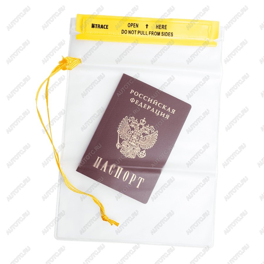 299 р. Гермопакет BTrace плоский ПВХ 18x25 см (Прозрачный) BTrace a0278  с доставкой в г. Кемерово