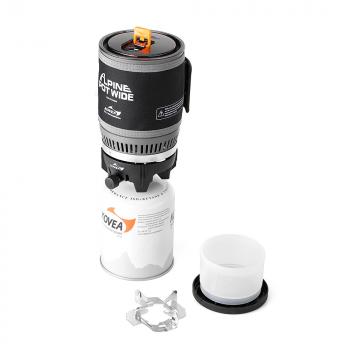 12 799 р. Горелка газовая Kovea Alpine Pot Wide KB-0703W 1 л. KOVEA kb-0703w  с доставкой в г. Кемерово. Увеличить фотографию 9
