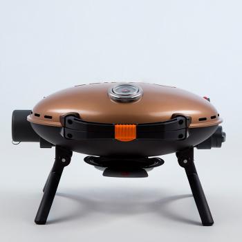 40 899 р. Гриль газовый O-GRILL 500MT bicolor черный-золото, с термометром (в комплекте адаптер тип А) O-GRILL 500mt-gold  с доставкой в г. Кемерово. Увеличить фотографию 5