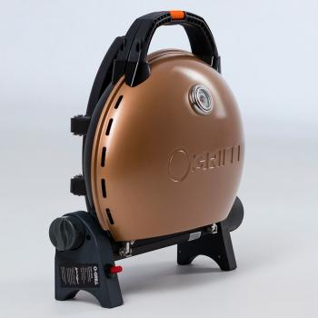 40 899 р. Гриль газовый O-GRILL 500MT bicolor черный-золото, с термометром (в комплекте адаптер тип А) O-GRILL 500mt-gold  с доставкой в г. Кемерово. Увеличить фотографию 2