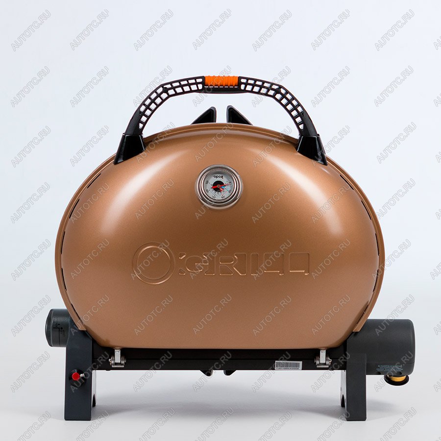 40 899 р. Гриль газовый O-GRILL 500MT bicolor черный-золото, с термометром (в комплекте адаптер тип А) O-GRILL 500mt-gold  с доставкой в г. Кемерово