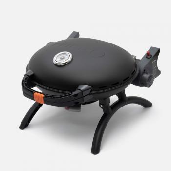 40 899 р. Гриль газовый O-GRILL 500MT черный, с термометром (в комплекте адаптер тип А) O-GRILL 500mt-black  с доставкой в г. Кемерово. Увеличить фотографию 3