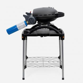 40 899 р. Гриль газовый O-GRILL 500MT черный, с термометром (в комплекте адаптер тип А) O-GRILL 500mt-black  с доставкой в г. Кемерово. Увеличить фотографию 22