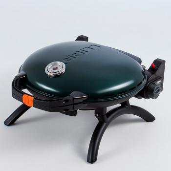 47 899 р. Гриль газовый O-GRILL 700T bicolor черный-зеленый (в комплекте адаптер тип А) O-GRILL 700t-green  с доставкой в г. Кемерово. Увеличить фотографию 5