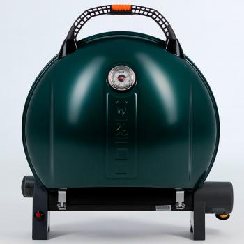 50 899 р. Гриль газовый O-GRILL 900МT bicolor черный-зеленый (в комплекте адаптер тип А) O-GRILL 900mt-green  с доставкой в г. Кемерово. Увеличить фотографию 2