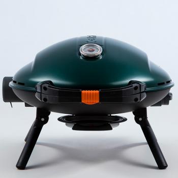 50 899 р. Гриль газовый O-GRILL 900МT bicolor черный-зеленый (в комплекте адаптер тип А) O-GRILL 900mt-green  с доставкой в г. Кемерово. Увеличить фотографию 10
