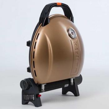 50 899 р. Гриль газовый O-GRILL 900МT bicolor черный-золотистый (в комплекте адаптер тип А) O-GRILL 900mt-gold  с доставкой в г. Кемерово. Увеличить фотографию 2