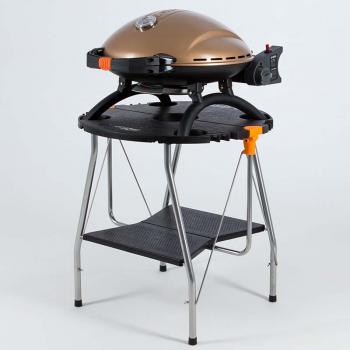 50 899 р. Гриль газовый O-GRILL 900МT bicolor черный-золотистый (в комплекте адаптер тип А) O-GRILL 900mt-gold  с доставкой в г. Кемерово. Увеличить фотографию 7