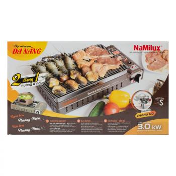 8 259 р. Гриль газовый портативный NaMilux NA-G4205PS (GM2120PS2W) (с переходником) NaMilux na-g4205ps-(gm2120ps-2w)  с доставкой в г. Кемерово. Увеличить фотографию 5