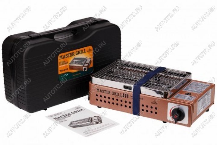 4 599 р. Гриль газовый портативный TOURIST MASTER GRILL (уценённый) TOURIST tg-010-u.1  с доставкой в г. Кемерово