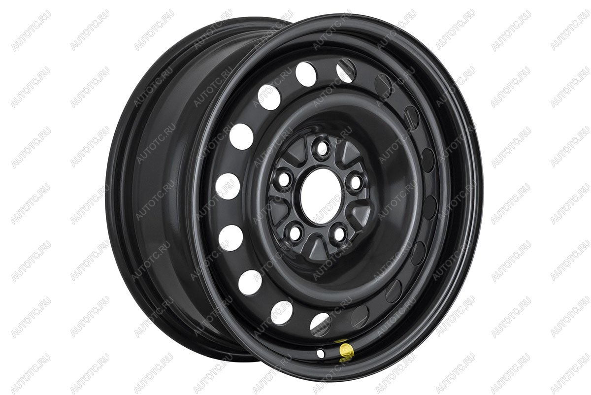 5 829 р. Диск усиленный Renault Duster, Nissan Qashqai, X-Trail, Toyota Rav4 стальной черный 5х114,3 6,5R16 d66,1 ET+40 OFF-ROAD Wheels 1665-51466bl-40a11  с доставкой в г. Кемерово