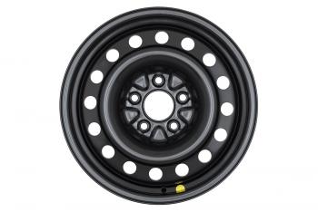 5 829 р. Диск усиленный Renault Duster, Nissan Qashqai, X-Trail, Toyota Rav4 стальной черный 5х114,3 6,5R16 d66,1 ET+40 OFF-ROAD Wheels 1665-51466bl-40a11  с доставкой в г. Кемерово. Увеличить фотографию 2