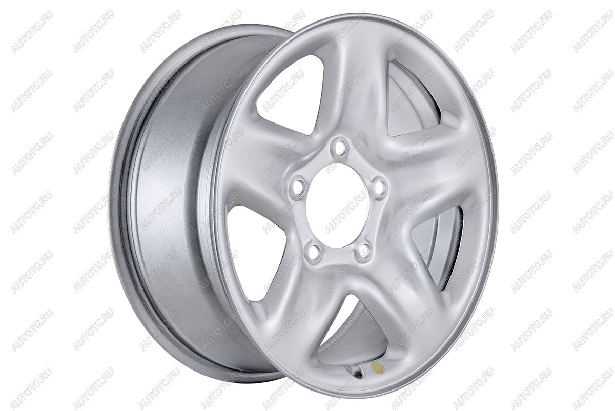 9 799 р. Диск усиленный (5x150 8xR18 d110 ET+60) OFF-ROAD Wheels  Toyota Land Cruiser ( 10 100,  200) (1998-2021) дорестайлинг, 1-ый рестайлинг, 2-ой рестайлинг (серебристый)  с доставкой в г. Кемерово