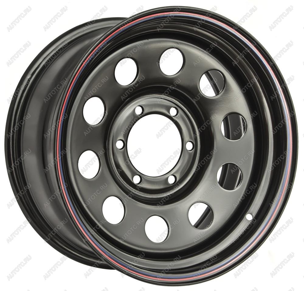 6 629 р. Диск усиленный стальной черный 6x139,7 8xR16 d110 ET+30 OFF-ROAD Wheels 1680-63910bl-30  с доставкой в г. Кемерово