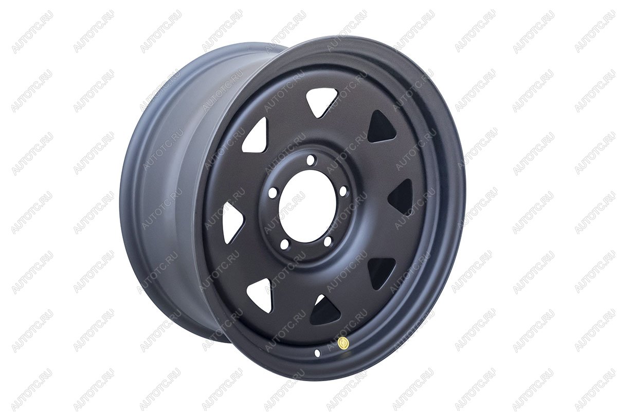 8 599 р. Диск усиленный стальной черный (матовый) (5x139,7 8xR18 d110 ET+20) OFF-ROAD Wheels  Dodge Ram 1500 ( 3 DR,DH,  4 DJ,DS,  5 DT) (2001-2025), Уаз 315195 Хантер (2003-2025), Уаз Буханка  452 (1965-2025), Уаз Патриот  3163 5 дв. (2005-2013) (черный матовый)  с доставкой в г. Кемерово
