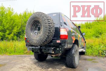 72 509 р. Калитка РИФ с фаркопом в штатный задний бампер Toyota Land Cruiser 105 РИФ rif105-80004  с доставкой в г. Кемерово. Увеличить фотографию 2