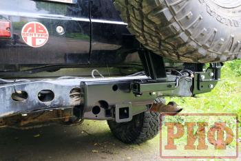 72 509 р. Калитка РИФ с фаркопом в штатный задний бампер Toyota Land Cruiser 105 РИФ rif105-80004  с доставкой в г. Кемерово. Увеличить фотографию 8