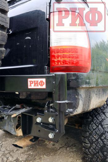 72 509 р. Калитка РИФ с фаркопом в штатный задний бампер Toyota Land Cruiser 105 РИФ rif105-80004  с доставкой в г. Кемерово. Увеличить фотографию 6