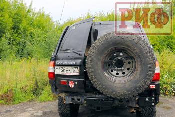 72 509 р. Калитка РИФ с фаркопом в штатный задний бампер Toyota Land Cruiser 105 РИФ rif105-80004  с доставкой в г. Кемерово. Увеличить фотографию 5