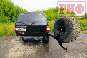72 509 р. Калитка РИФ с фаркопом в штатный задний бампер Toyota Land Cruiser 105 РИФ rif105-80004  с доставкой в г. Кемерово. Увеличить фотографию 3