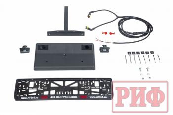 93 329 р. Калитка РИФ с фаркопом в штатный задний бампер Toyota Land Cruiser 200 2008-2015 под штатное колесо, с подсветкой номера РИФ rif200-80001  с доставкой в г. Кемерово. Увеличить фотографию 9