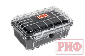 Кейс защитный ударопрочный РИФ 195x130x80 мм IP55 РИФ wr-64t