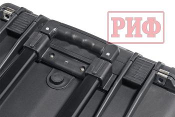 12 649 р. Кейс защитный ударопрочный РИФ 500х305х457 мм на колесах с телескопической ручкой IP55 РИФ wrt-52  с доставкой в г. Кемерово. Увеличить фотографию 6