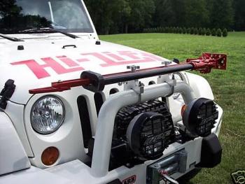 Крепление на трубу кенгурятника для домкрата Hi-Lift 50-80 мм Hi-Lift tm-750