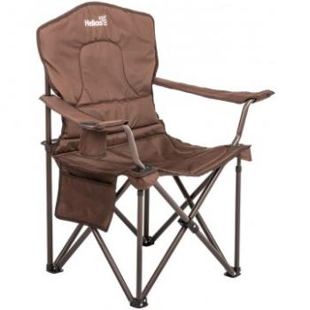 Кресло складное HELIOS, коричневое, до 150 кг HELIOS hs-248