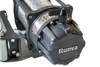 149 349 р. Лебёдка автомобильная электрическая 12V Runva 20000 lbs влагозащищенная, стальной трос RUNVA ewb20000u  с доставкой в г. Кемерово. Увеличить фотографию 3