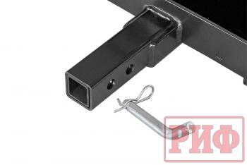 82 319 р. Лебёдка переносная РИФ 8000SR c площадкой в квадрат для фаркопа и проводами (синт. трос) РИФ ewx8000sr-kit  с доставкой в г. Кемерово. Увеличить фотографию 5