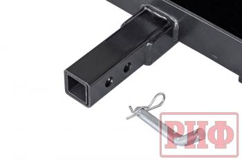 62 479 р. Лебёдка переносная РИФ 9000SR c квадратом для фаркопа и проводами в сборе, синтетический трос (облегченная) РИФ ewg9000usr-kit3  с доставкой в г. Кемерово. Увеличить фотографию 5