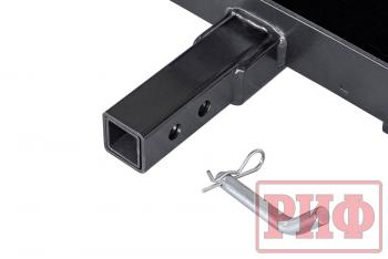 57 139 р. Лебёдка переносная РИФ 9000U c квадратом для фаркопа, стальной трос (облегченная) РИФ ewg9000u-kit3.1  с доставкой в г. Кемерово. Увеличить фотографию 6