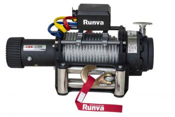 81 149 р. Лебёдка электрическая (индустр.) 24V Runva 17500 lbs 7960 кг RUNVA ewn17500s24v  с доставкой в г. Кемерово. Увеличить фотографию 1