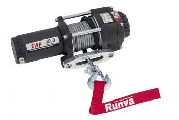20 959 р. Лебёдка электрическая 12V Runva 3500A lbs 1588 кг (синтетический трос) RUNVA ewp3500asr  с доставкой в г. Кемерово. Увеличить фотографию 15