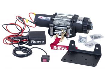 32 029 р. Лебёдка электрическая 12V Runva 4500 lbs 2041 кг RUNVA ewt4500a  с доставкой в г. Кемерово. Увеличить фотографию 2