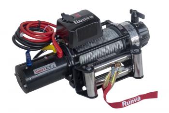 80 239 р. Лебёдка электрическая 24V Runva 12500 lbs 5670 кг (влагозащищенная) RUNVA ewb12500s24v  с доставкой в г. Кемерово. Увеличить фотографию 4