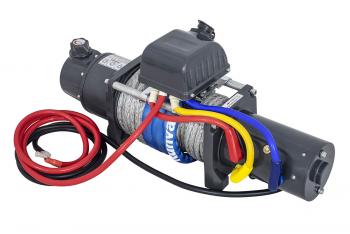 65 479 р. Лебёдка электрическая двухскоростная 12V Runva 10000 lbs 4500 кг (синтетический трос) RUNVA ewd10000ssr  с доставкой в г. Кемерово. Увеличить фотографию 4
