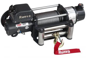 63 229 р. Лебёдка электрическая двухскоростная 12V Runva 8000 lbs 3629 кг RUNVA ewd8000u  с доставкой в г. Кемерово. Увеличить фотографию 1